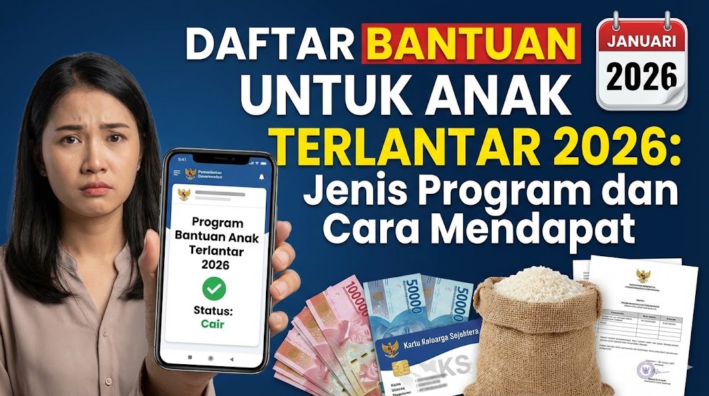 Daftar Bantuan untuk Anak Terlantar 2026: Jenis Program dan Cara Mendapat