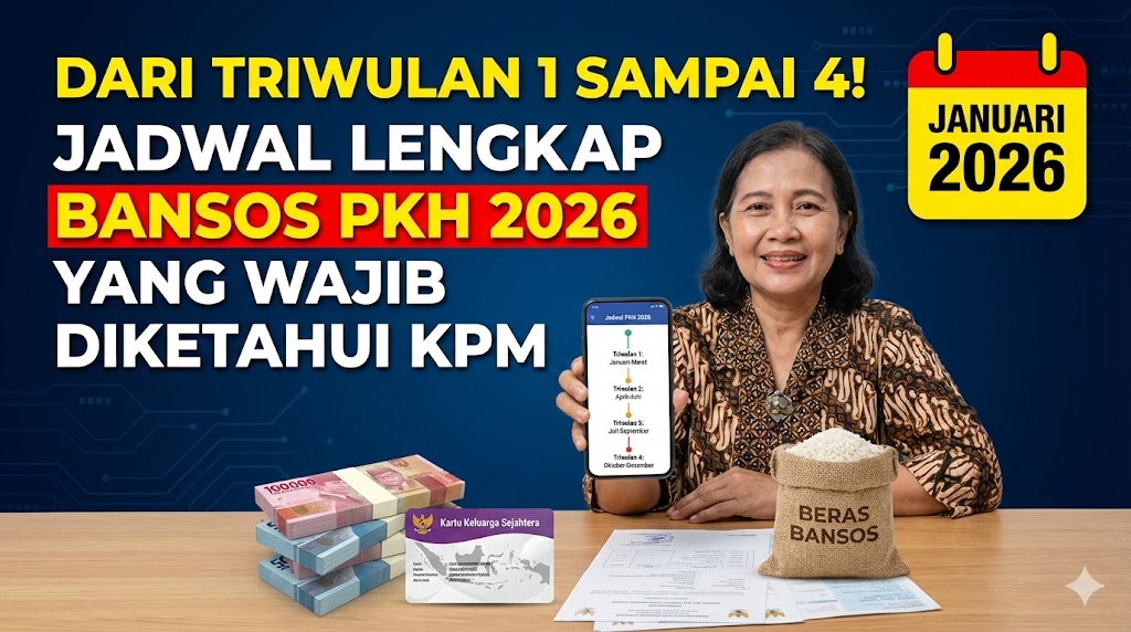 Dari Triwulan 1 Sampai 4! Jadwal Lengkap Bansos PKH 2026 yang Wajib Diketahui KPM