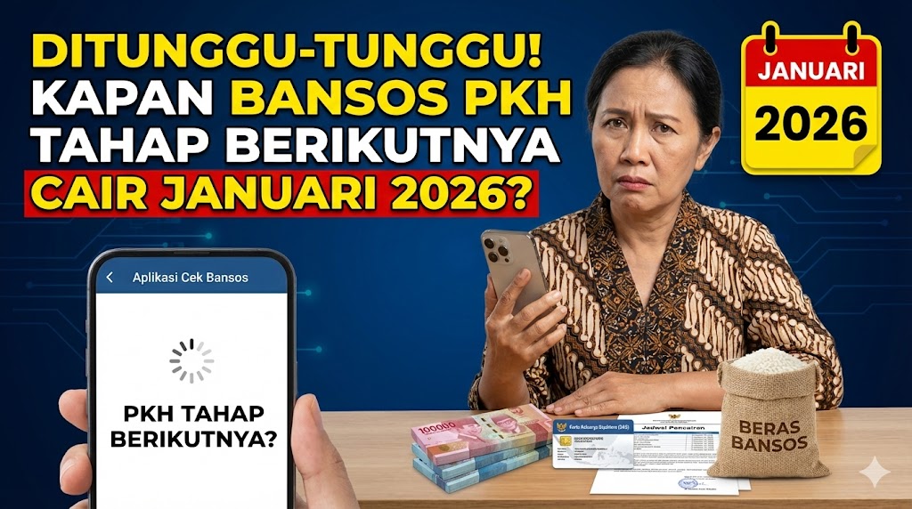 Ditunggu-tunggu! Kapan Bansos PKH Tahap Berikutnya Cair Januari 2026?
