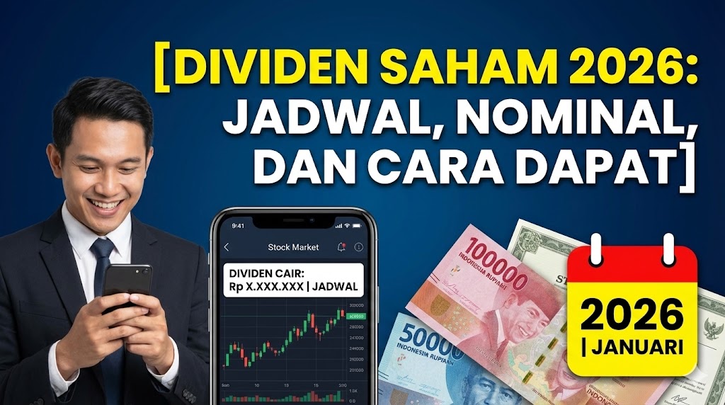 Dividen Saham 2026: Jadwal, Nominal, dan Cara Dapat