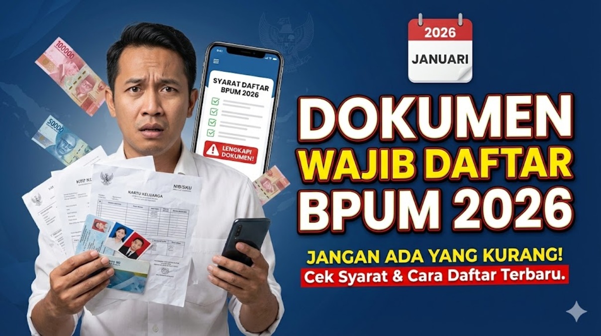 Dokumen Wajib Daftar BPUM 2026, Jangan Ada yang Kurang!
