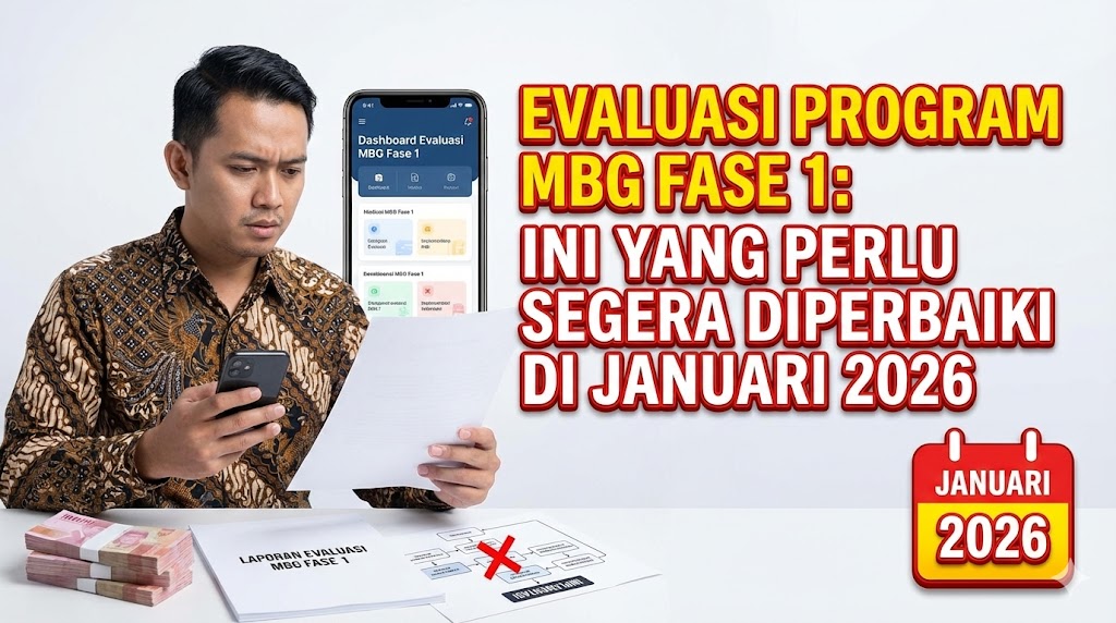 Evaluasi Program MBG Fase 1: Ini yang Perlu Segera Diperbaiki di Januari 2026