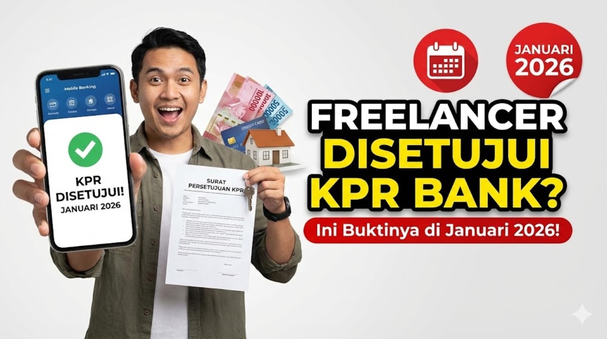 Freelancer Disetujui KPR Bank? Ini Buktinya di Januari 2026!