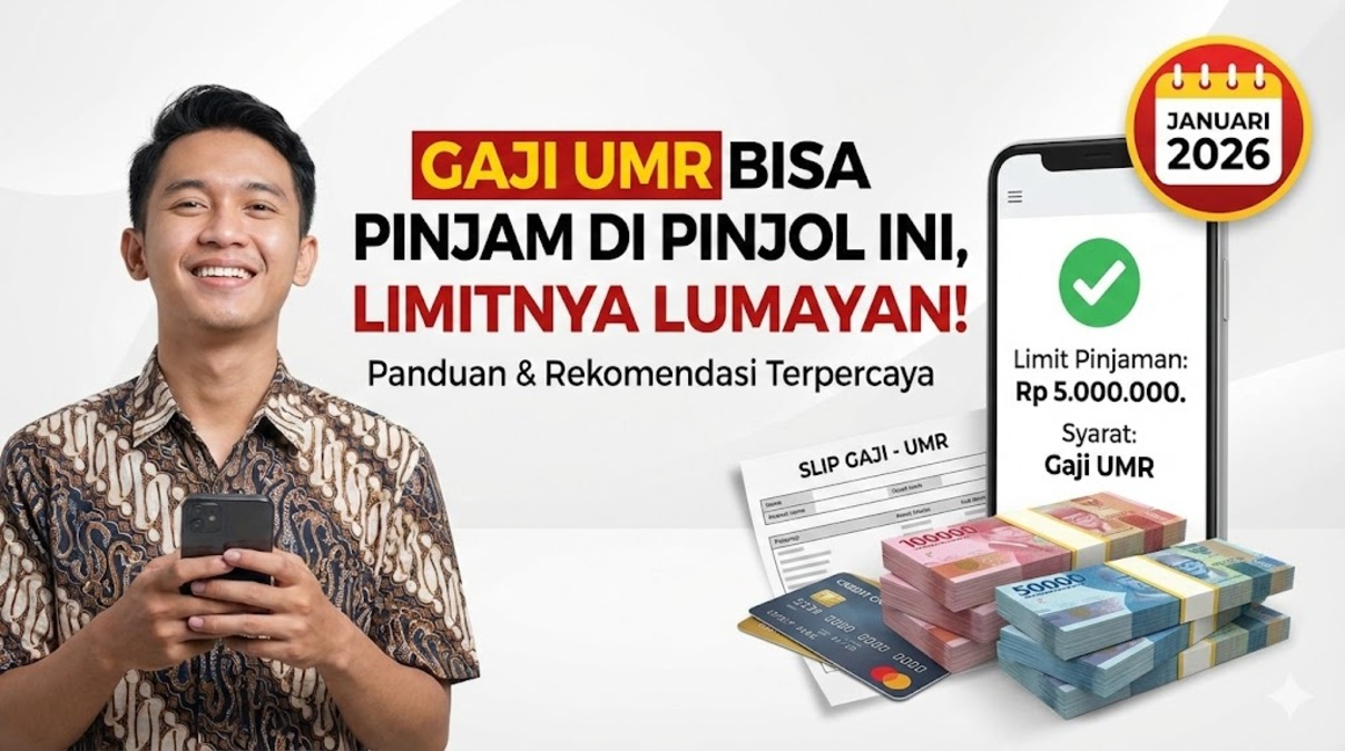 Gaji UMR Bisa Pinjam di Pinjol Ini, Limitnya Lumayan! - Januari 2026