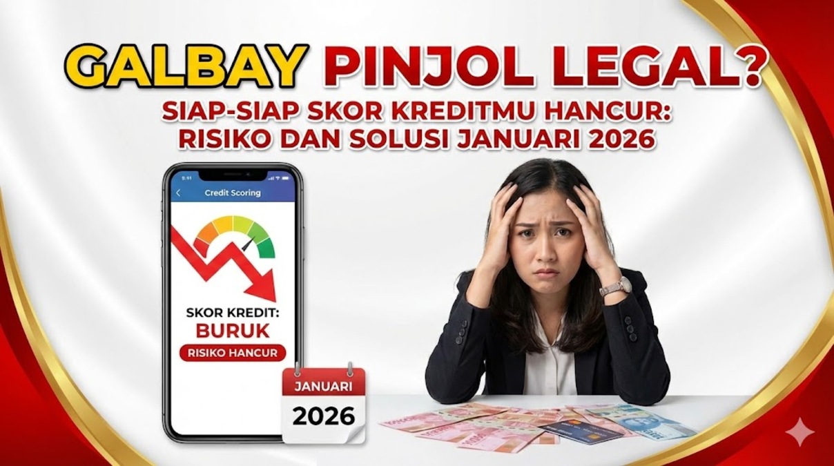 Galbay Pinjol Legal? Siap-Siap Skor Kreditmu Hancur: Risiko dan Solusi Januari 2026