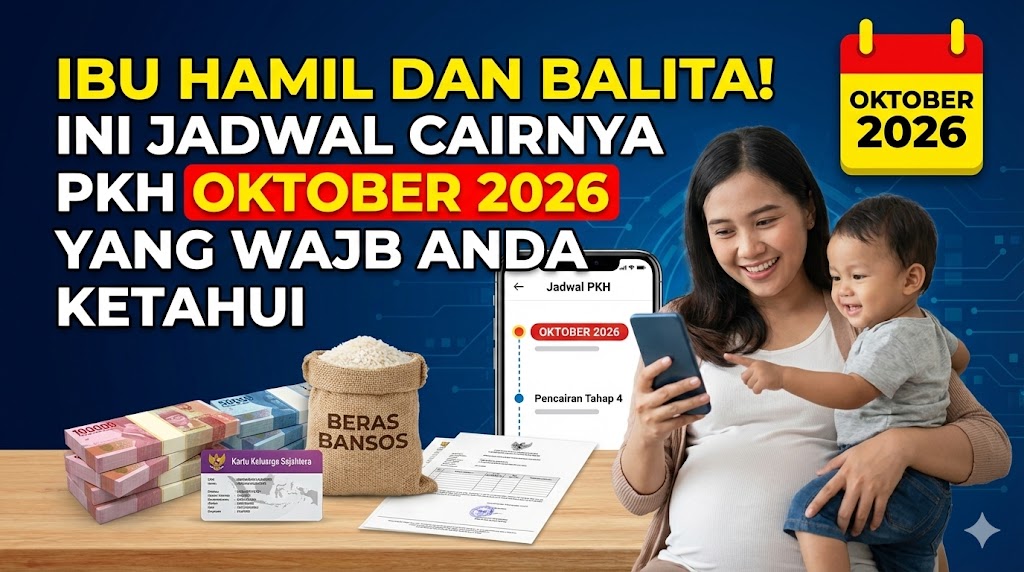 Ibu Hamil dan Balita! Ini Jadwal Cairnya PKH Oktober 2026 yang Wajib Anda Ketahui