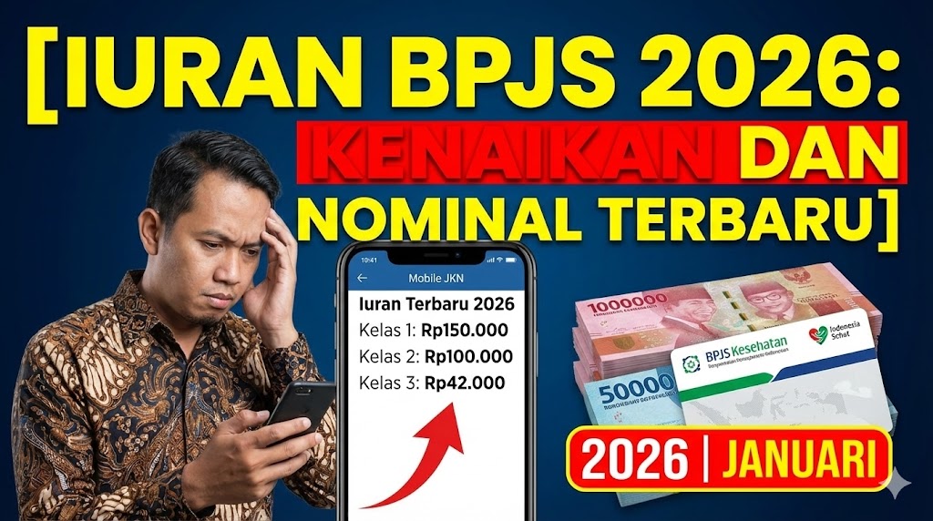 Iuran BPJS 2026: Kenaikan dan Nominal Terbaru