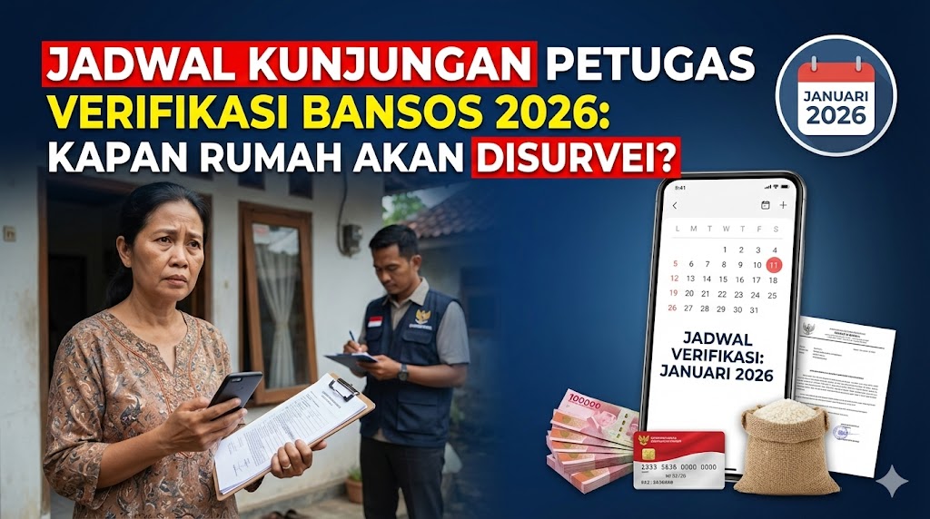 Jadwal Kunjungan Petugas Verifikasi Bansos 2026: Kapan Rumah Akan Disurvei