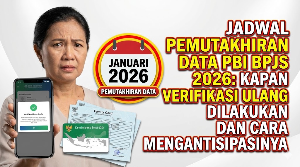 Jadwal Pemutakhiran Data PBI BPJS 2026: Kapan Verifikasi Ulang Dilakukan dan Cara Mengantisipasinya