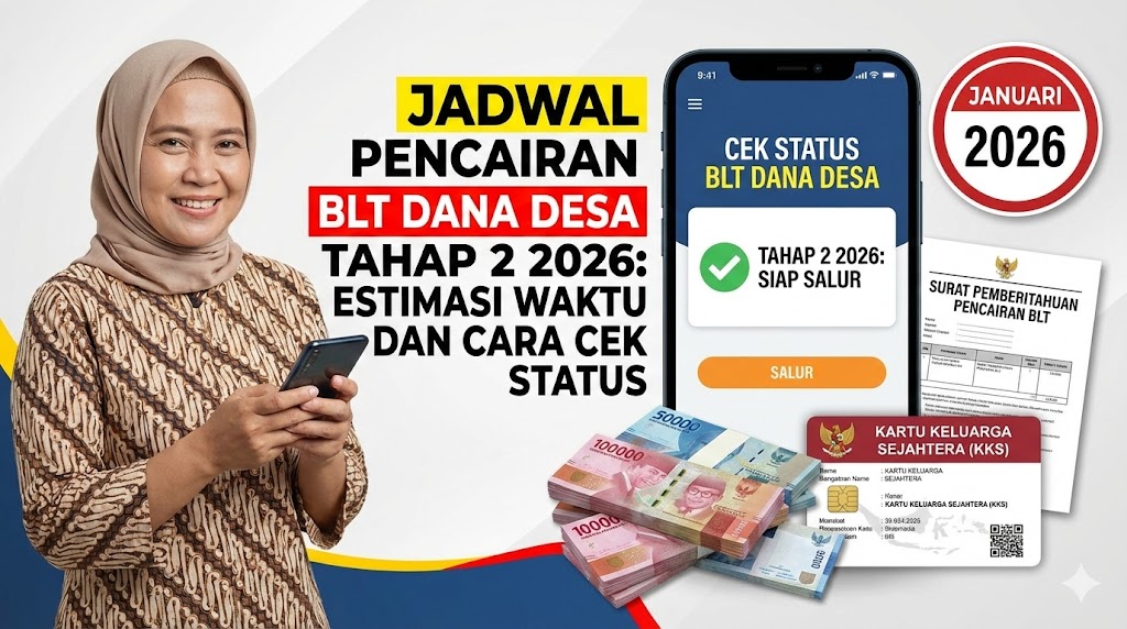 Jadwal Pencairan BLT Dana Desa Tahap 2 2026: Estimasi Waktu dan Cara Cek Status