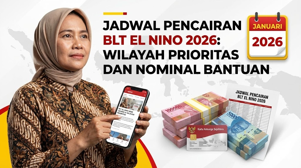 Jadwal Pencairan BLT El Nino 2026: Wilayah Prioritas dan Nominal Bantuan