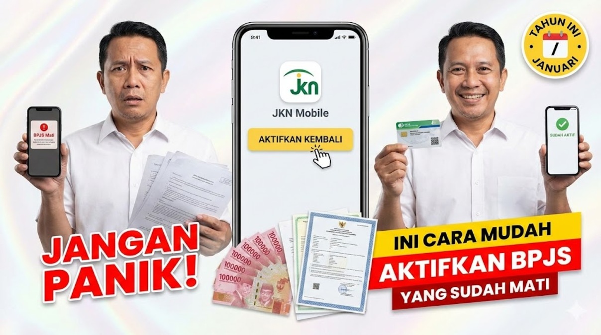 Jangan Panik! Ini Cara Mudah Aktifkan BPJS yang Sudah Mati