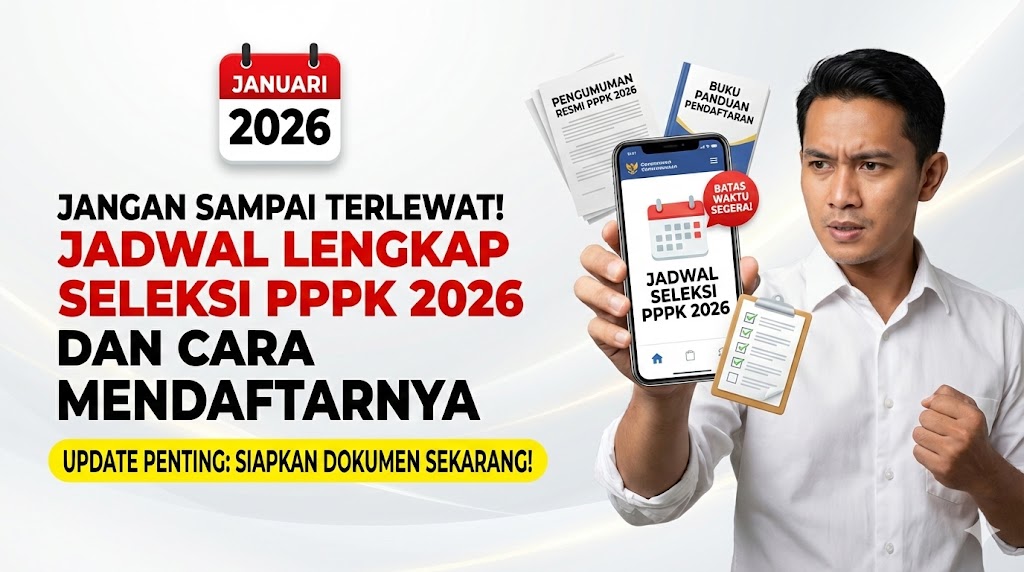 Jangan Sampai Terlewat! Jadwal Lengkap Seleksi PPPK 2026 dan Cara Mendaftarnya