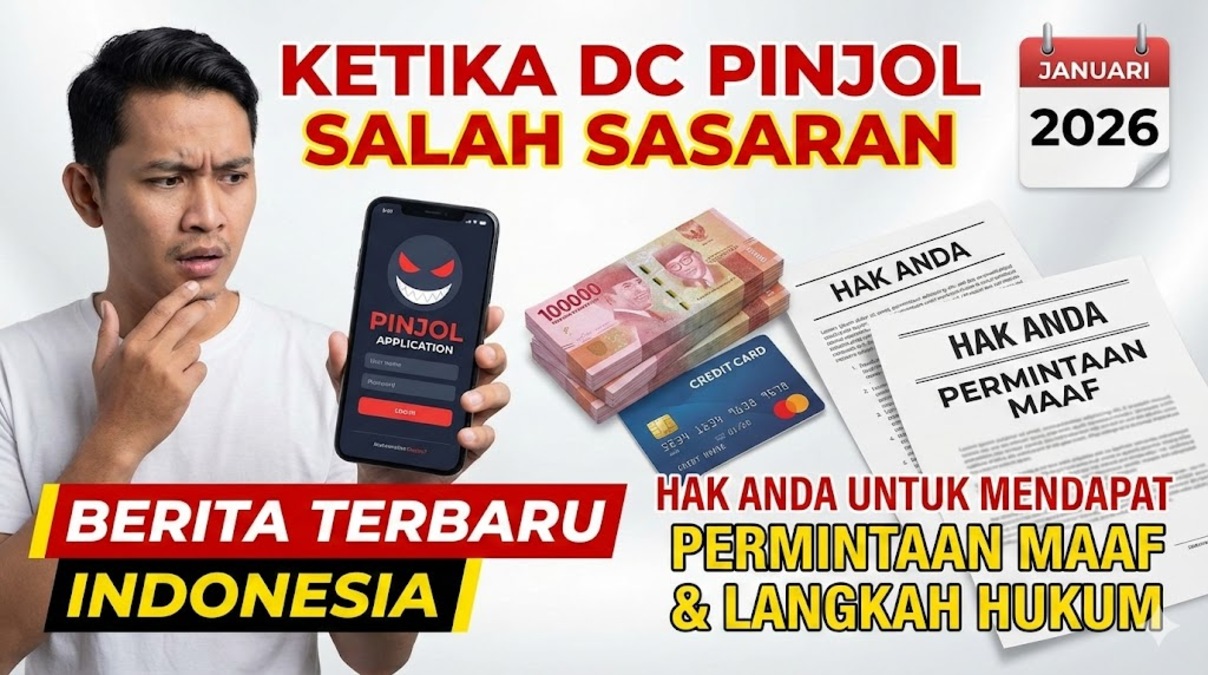 Ketika DC Pinjol Salah Sasaran: Hak Anda untuk Mendapat Permintaan Maaf dan Langkah Hukum Januari 2026