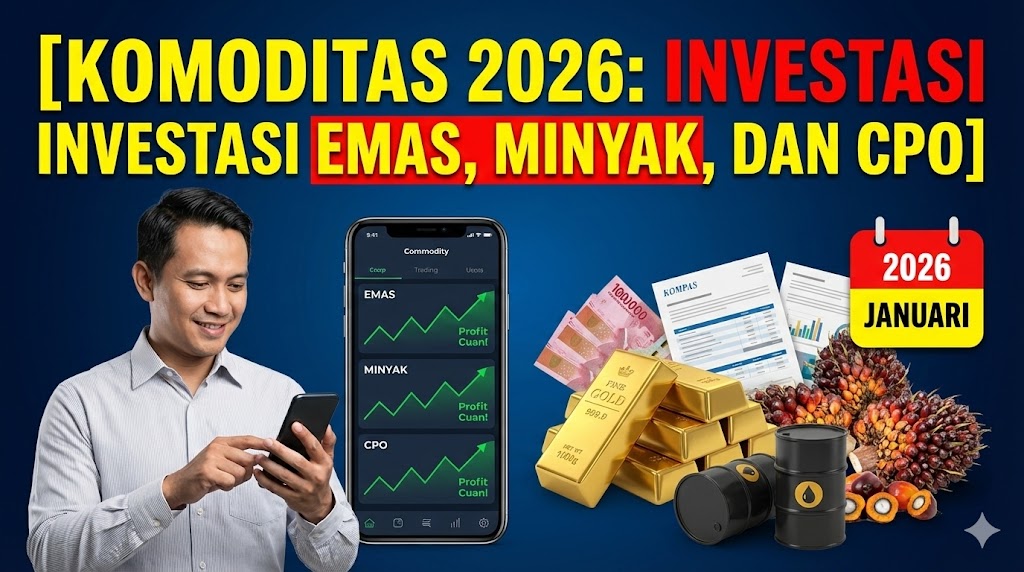 Komoditas 2026: Investasi Emas, Minyak, dan CPO