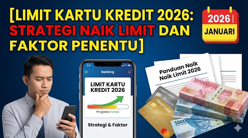 Limit Kartu Kredit 2026: Strategi Naik Limit dan Faktor Penentu