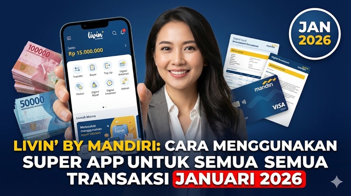 Livin' by Mandiri: Cara Menggunakan Super App untuk Semua Transaksi Januari 2026