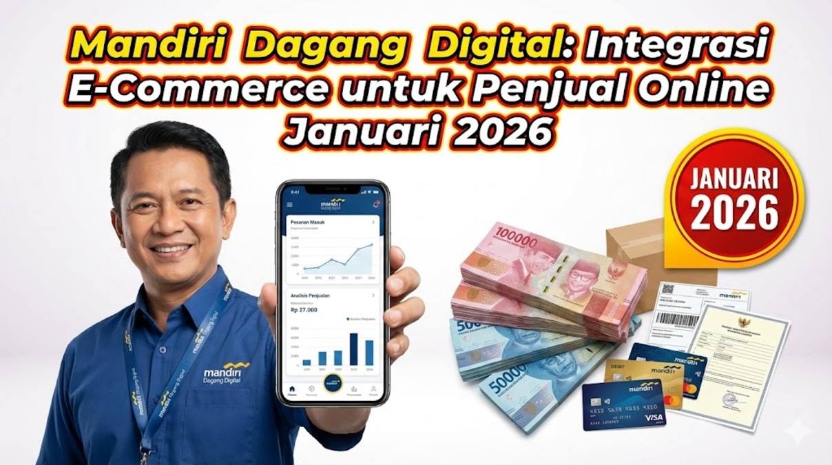 Mandiri Dagang Digital: Integrasi E-Commerce untuk Penjual Online Januari 2026
