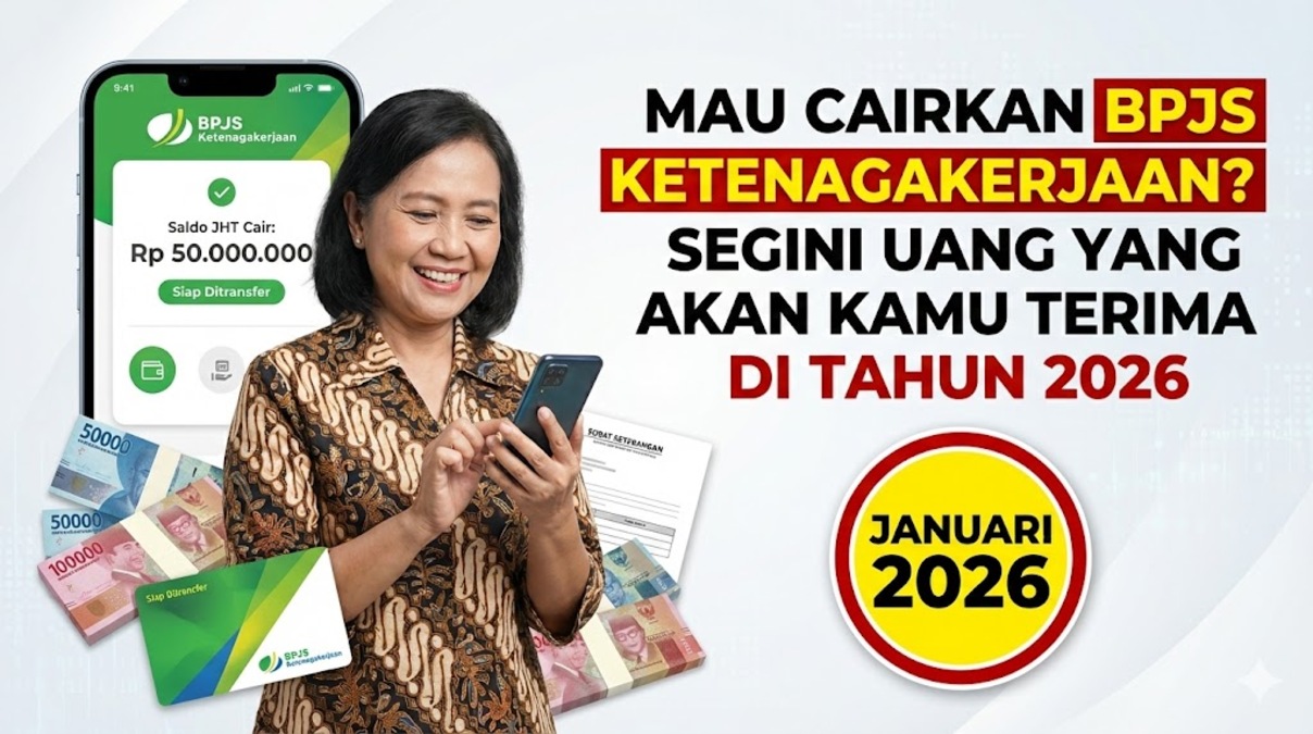 Mau Cairkan BPJS Ketenagakerjaan? Segini Uang yang Akan Kamu Terima di Tahun 2026