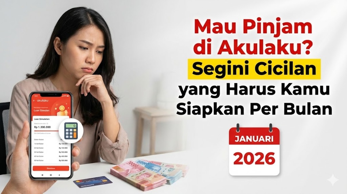 Mau Pinjam di Akulaku? Segini Cicilan yang Harus Kamu Siapkan Per Bulan, Update Januari 2026