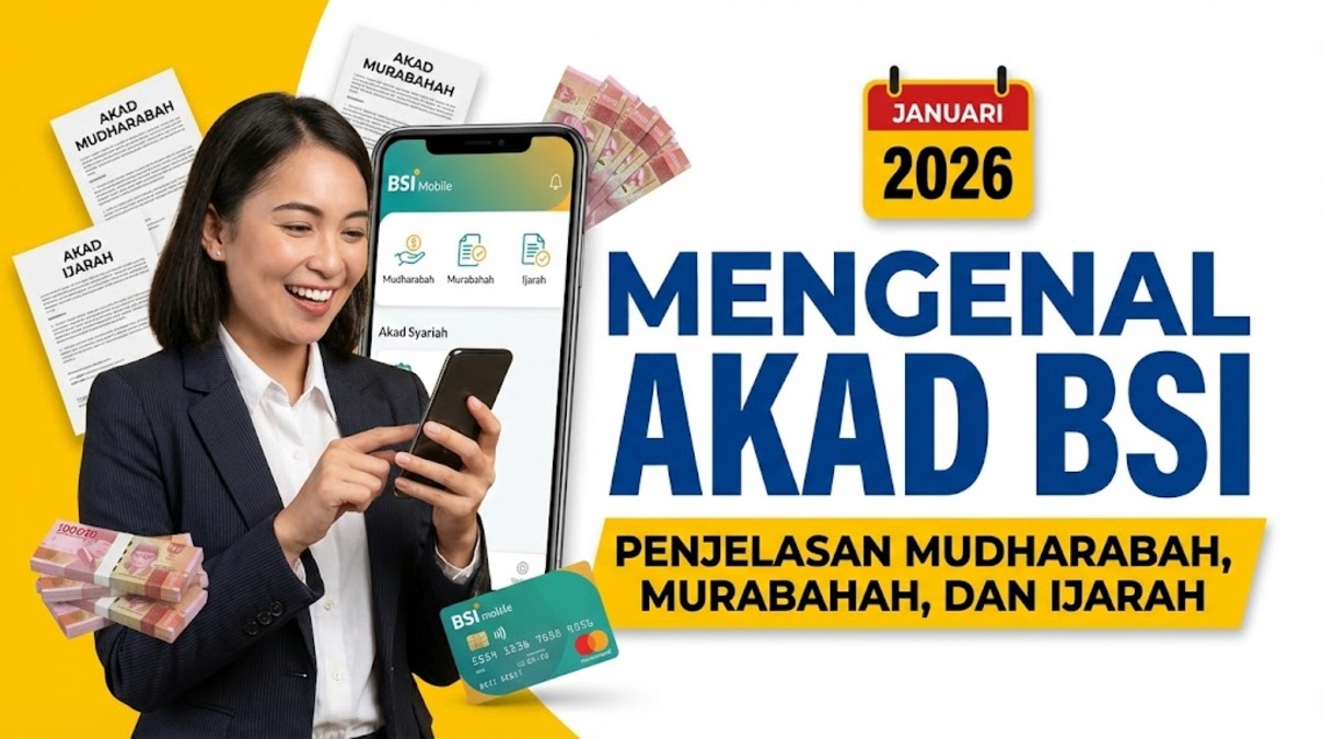 Mengenal Akad BSI: Penjelasan Mudharabah, Murabahah, dan Ijarah Januari 2026