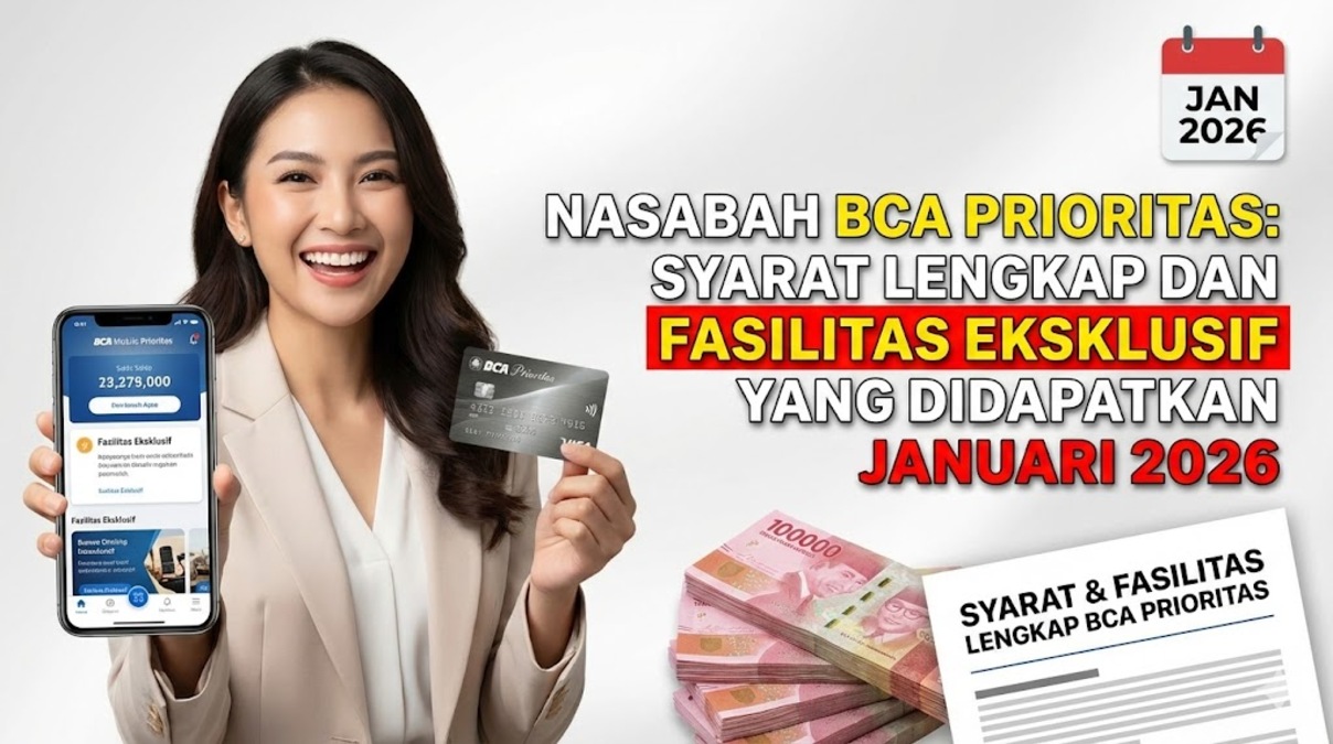 Nasabah BCA Prioritas: Syarat Lengkap dan Fasilitas Eksklusif yang Didapatkan Januari 2026