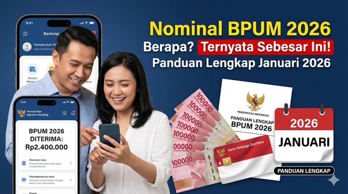 Nominal BPUM 2026 Berapa? Ternyata Sebesar Ini! Panduan Lengkap Januari 2026