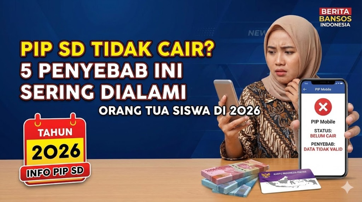 PIP SD Tidak Cair? 5 Penyebab Ini Sering Dialami Orang Tua Siswa di 2026