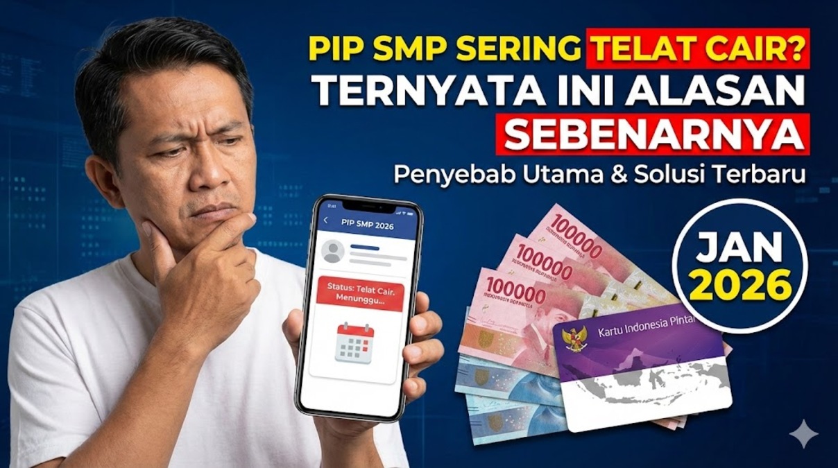 PIP SMP Sering Telat Cair? Ternyata Ini Alasan Sebenarnya