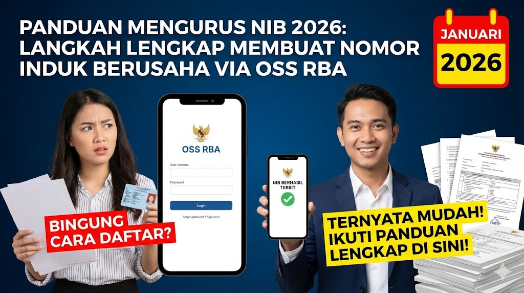 Panduan Mengurus NIB 2026: Langkah Lengkap Membuat Nomor Induk Berusaha via OSS RBA