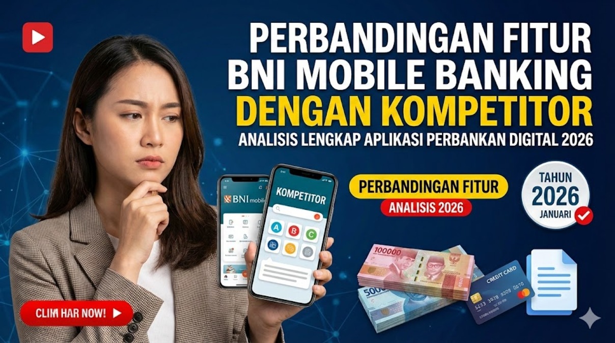 Perbandingan Fitur BNI Mobile Banking dengan Kompetitor: Analisis Lengkap Aplikasi Perbankan Digital 2026