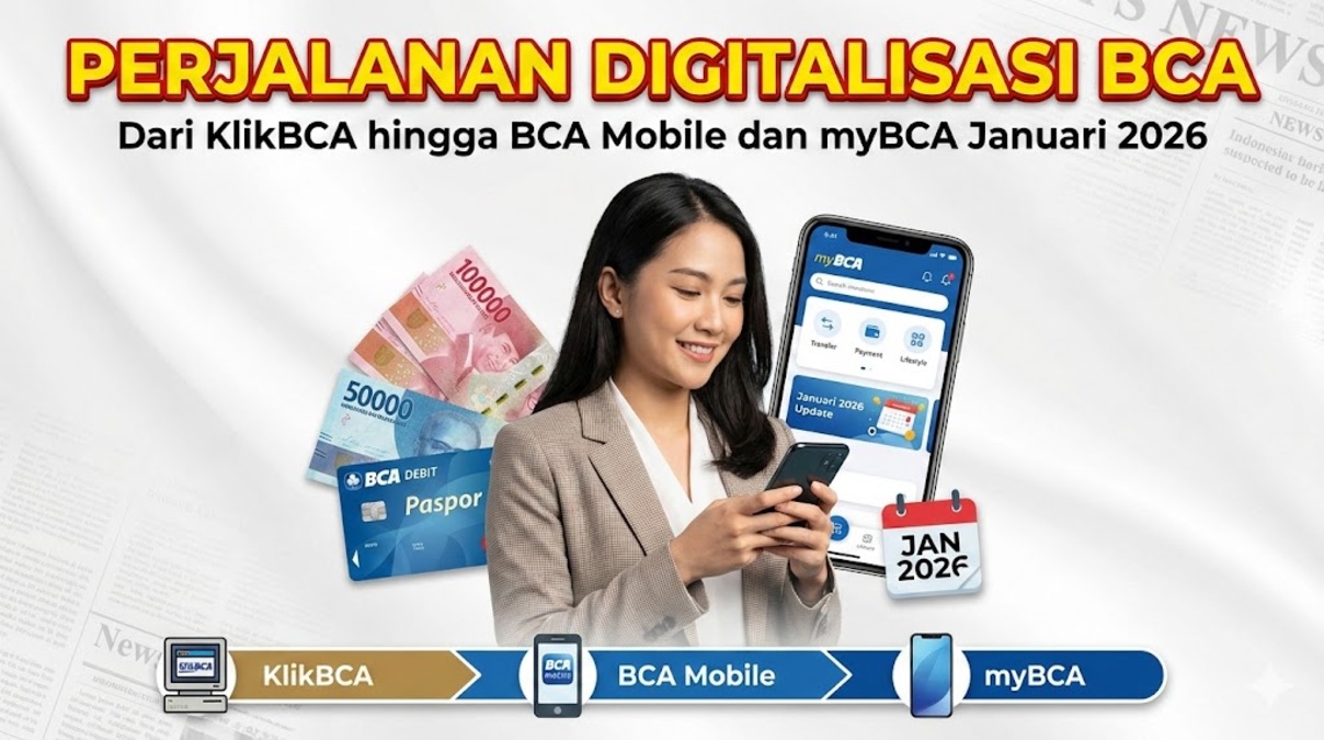 Perjalanan Digitalisasi BCA: Dari KlikBCA hingga BCA Mobile dan myBCA Januari 2026
