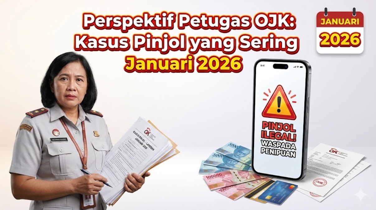 Perspektif Petugas OJK: Kasus Pinjol yang Sering Ditangani Januari 2026