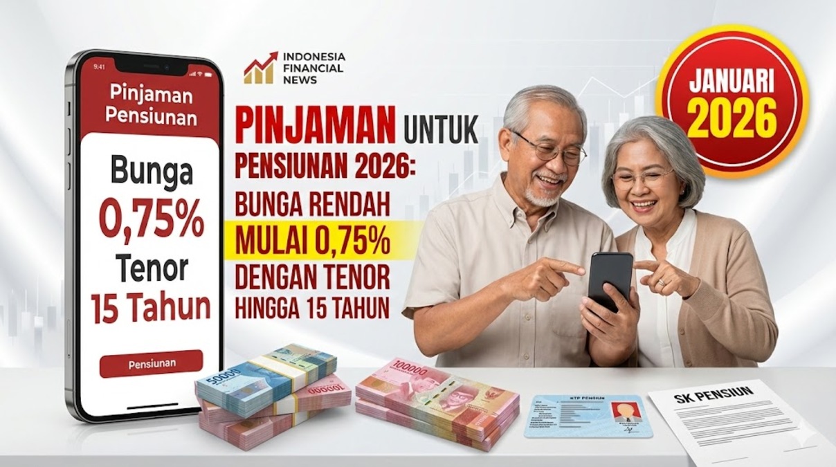 Pinjaman untuk Pensiunan 2026: Bunga Rendah Mulai 0,75% dengan Tenor Hingga 15 Tahun