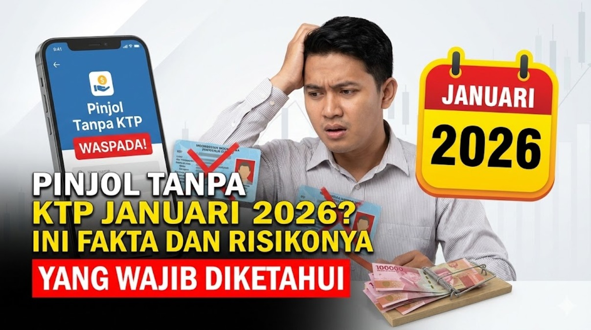 Pinjol Tanpa KTP Januari 2026? Ini Fakta dan Risikonya yang Wajib Diketahui