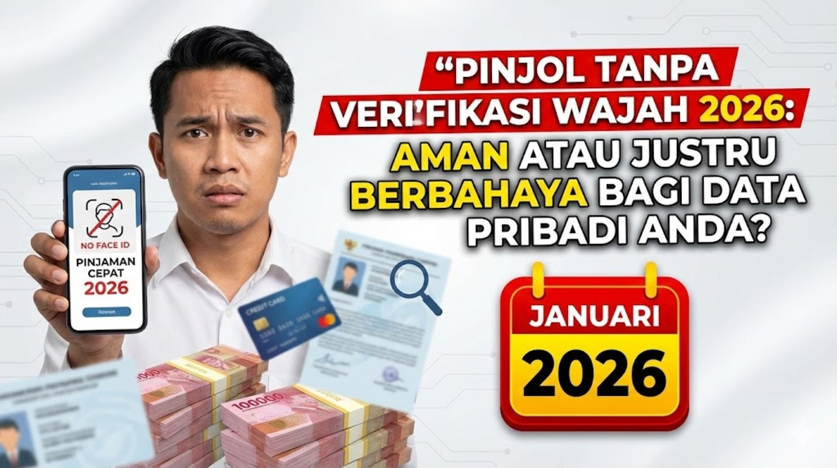 Pinjol Tanpa Verifikasi Wajah 2026: Aman atau Justru Berbahaya bagi Data Pribadi Anda?
