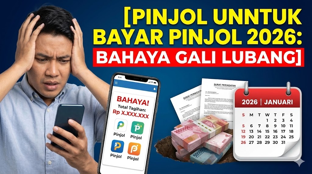 Pinjol untuk Bayar Pinjol 2026: Bahaya Gali Lubang