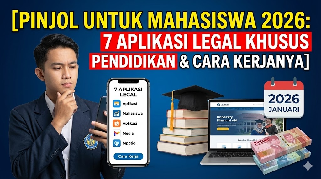 Pinjol untuk Mahasiswa 2026: 7 Aplikasi Legal Khusus Pendidikan & Cara Kerjanya