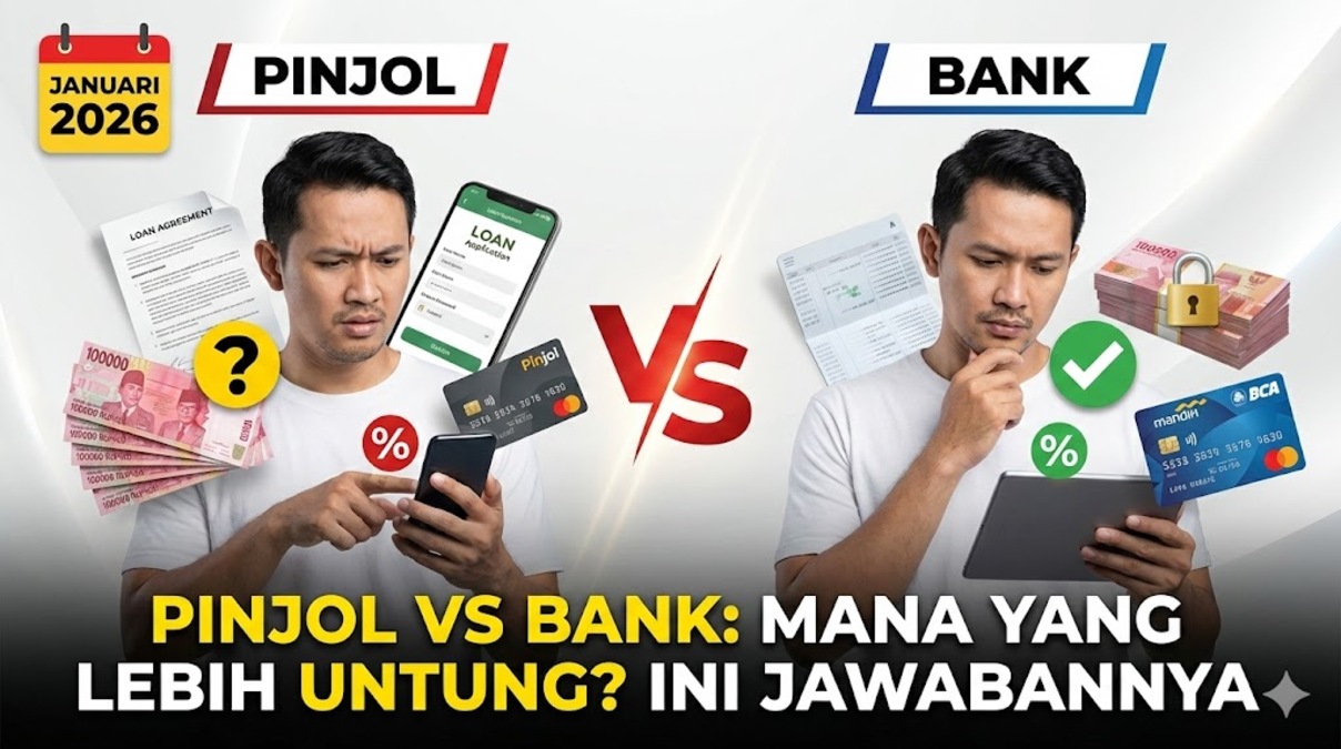 Pinjol vs Bank: Mana yang Lebih Untung? Ini Jawabannya Januari 2026
