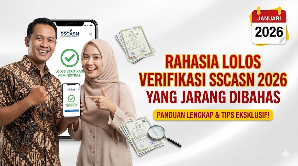 Rahasia Lolos Verifikasi SSCASN 2026 yang Jarang Dibahas