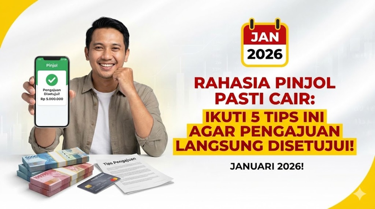 Rahasia Pinjol Pasti Cair: Ikuti 5 Tips Ini Agar Pengajuan Langsung Disetujui Januari 2026!