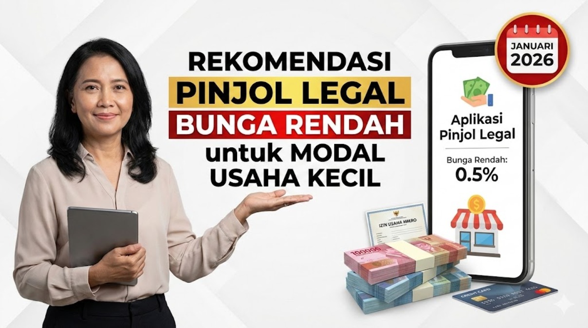 Rekomendasi Pinjol Legal Bunga Rendah untuk Modal Usaha Kecil Januari 2026