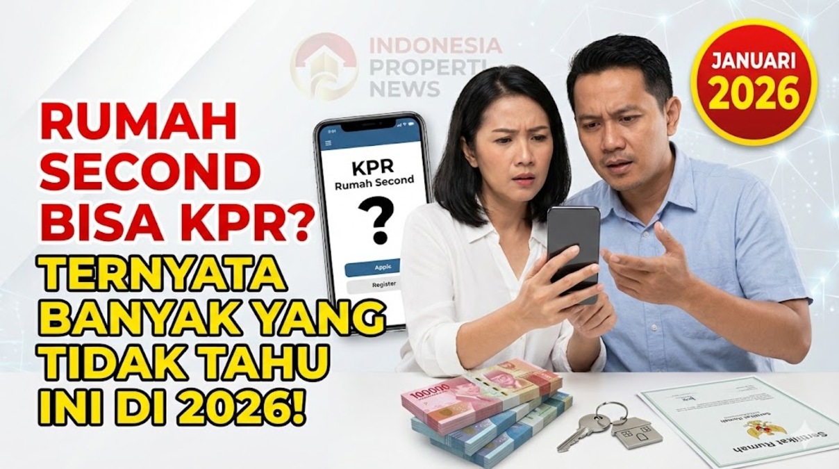 Rumah Second Bisa KPR? Ternyata Banyak yang Tidak Tahu Ini di 2026!