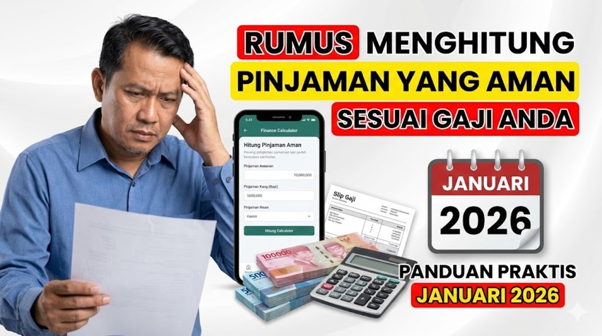 Rumus Menghitung Maksimal Pinjaman yang Aman Sesuai Gaji Anda – Panduan Praktis Januari 2026