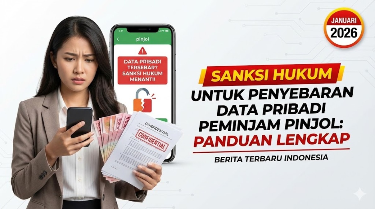 Sanksi Hukum untuk Penyebaran Data Pribadi Peminjam Pinjol: Panduan Lengkap Januari 2026