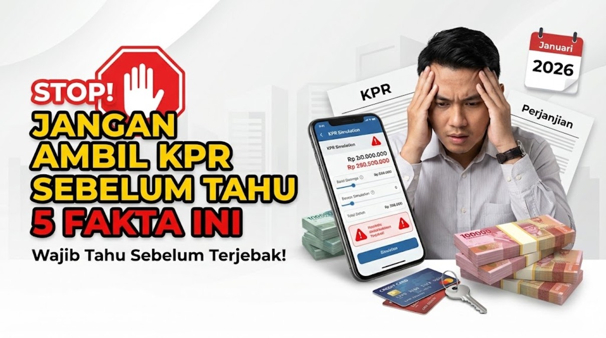 Stop! Jangan Ambil KPR Sebelum Tahu 5 Fakta Ini