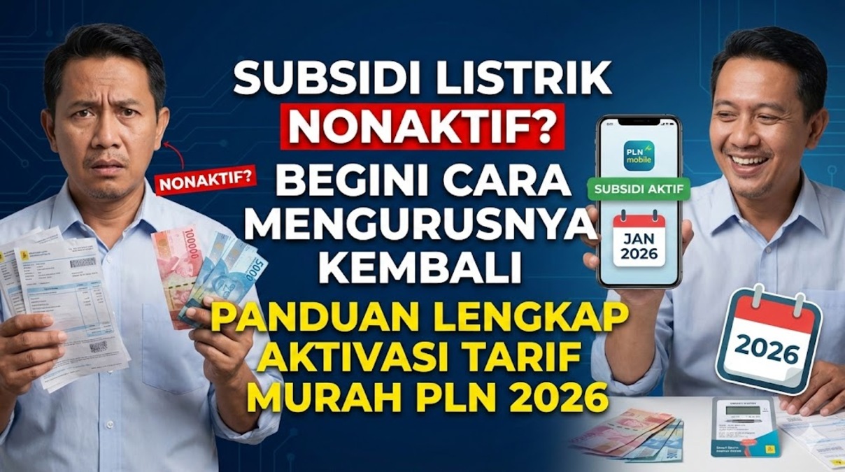 Subsidi Listrik Nonaktif? Begini Cara Mengurusnya Kembali – Panduan Lengkap Aktivasi Tarif Murah PLN 2026