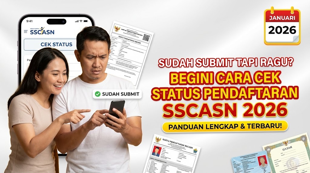 Sudah Submit Tapi Ragu? Begini Cara Cek Status Pendaftaran SSCASN 2026