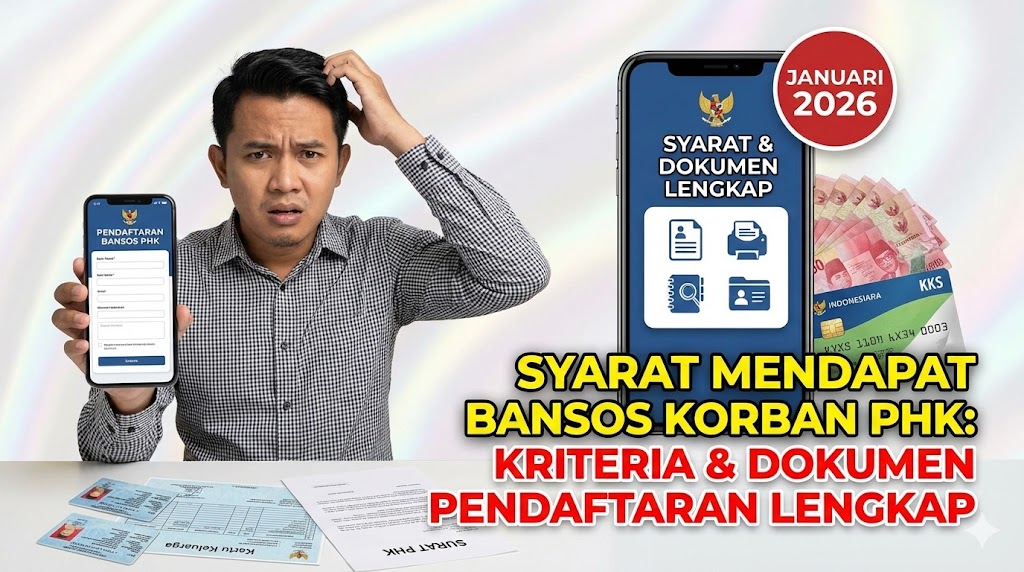 Syarat Mendapat Bansos Korban PHK Januari 2026: Kriteria dan Dokumen Pendaftaran Lengkap