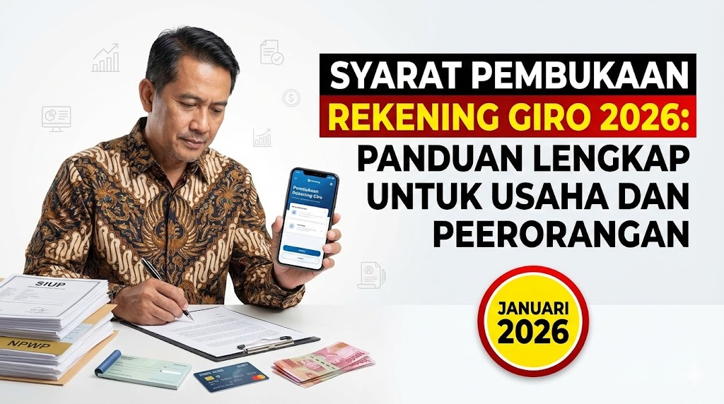 Syarat Pembukaan Rekening Giro 2026: Panduan Lengkap untuk Usaha dan Perorangan